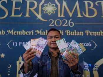 Jumlah Penukar Uang Lebaran 2026 Naik 85%, Ekonomi Warga RI Moncer?