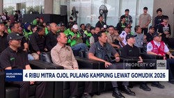 Video: 4 Ribu Mitra Ojol Pulang Kampung Lewat Gomudik 2026