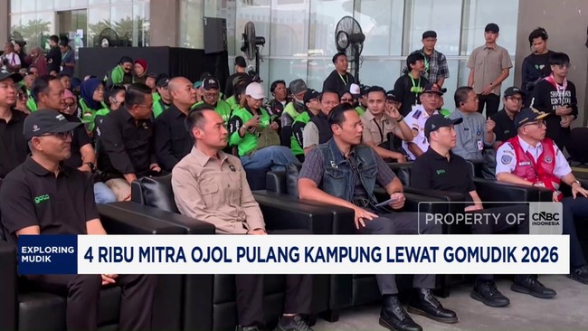 Video: 4 Ribu Mitra Ojol Pulang Kampung Lewat Gomudik 2026