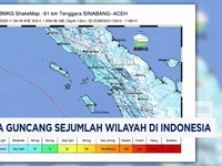 Video: Gempa 4M Guncang Nias Selatan hingga Sukabumi