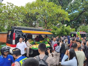 Gerakan Pangan Murah Polri Digelar di Bali, Salurkan 16 Ton Bahan Pokok