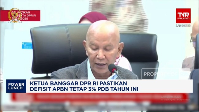 Video: Ketua Banggar DPR Pastikan Defisit APBN Tetap 3% PDB Tahun Ini