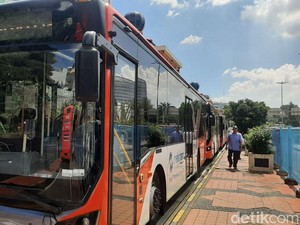 Titik Pemberhentian Bus Transjakarta Rute Blok M-Soetta Berubah