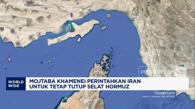 Video: Mojtaba Khamenei Perintahkan Iran Tetap Tutup Selat Hormuz