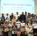 Bank Mega Syariah Salurkan Paket Sembako & Santunan bagi Anak Yatim