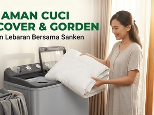 Tips Mencuci Bedcover dan Gorden Besar di Mesin Cuci Jelang Lebaran