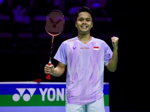Anthony Ginting Happy Lanjut ke Semifinal Swiss Open 2026