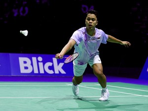 Hasil Swiss Open 2026: Ginting Kandas di Semifinal