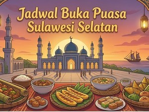 Jadwal Buka Puasa Hari Ini Senin 16 Maret 2026 di Wilayah Sulawesi Selatan