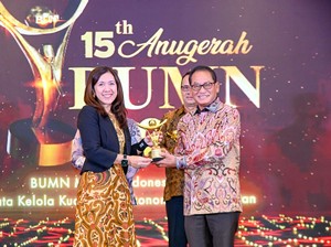 Pupuk Kaltim Sabet Platinum Anugerah BUMN 2026 Kategori Inovasi