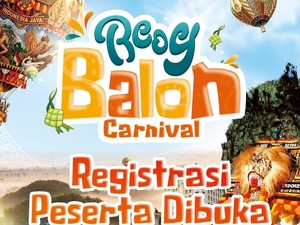 Jadwal dan Lokasi Festival Balon Udara Ponorogo Lebaran 2026