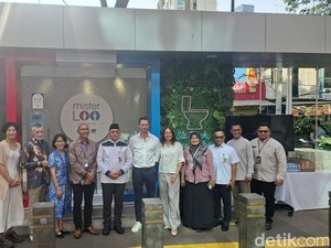 Canggih! Jakarta Punya Toilet Umum Bisa Deteksi Tingkat Dehidrasi Secara Real Time