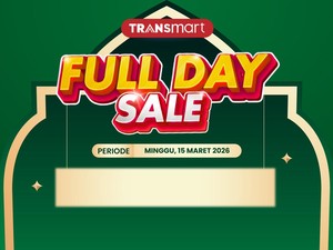THR Cair! Besok Langsung Serbu Transmart Full Day Sale, Pesta Diskon 50% + 20%