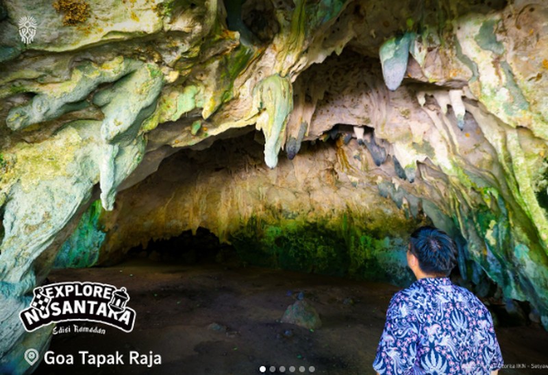 Ekowisata Goa Tapak Raja. (Mahmud-Humas Otorita IKN)