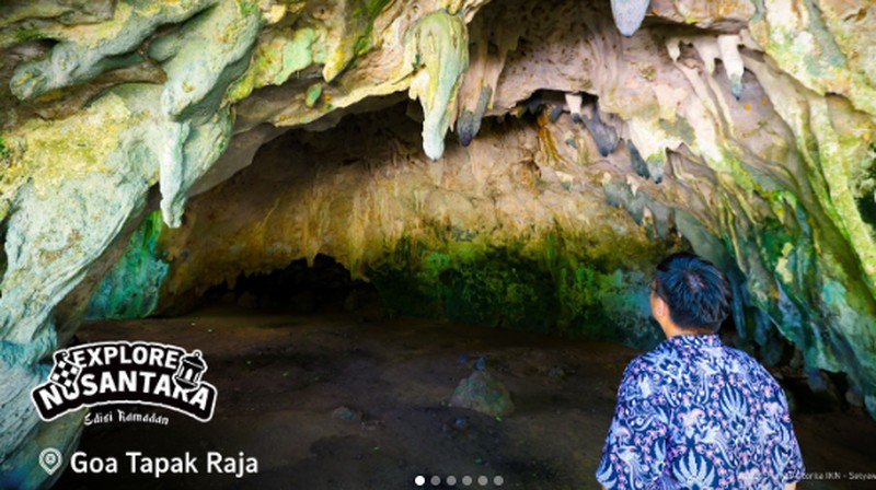 Ekowisata Goa Tapak Raja. (Mahmud-Humas Otorita IKN)