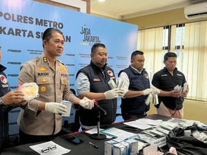 Polisi Tangkap 2 Penjual Obat Keras Berkedok Toko Kelontong di Jaksel