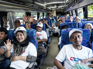 Program Mudik Gratis Bikin Driver Ojol Tak Lagi Waswas Pulang Kampung