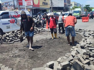 Walkot Agustina Siapkan Perbaikan Rutin-Betonisasi Jalan Citarum Semarang