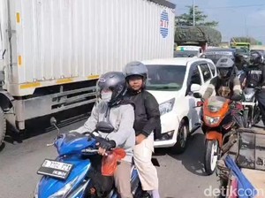 Mudik Lebaran 2026, Motor Mulai Mendominasi di Jalur Pantura Cirebon