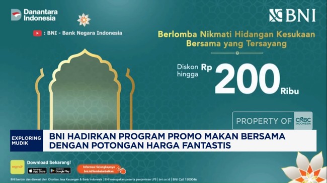 Video: BNI Hadirkan Program Promo Makan Bersama
