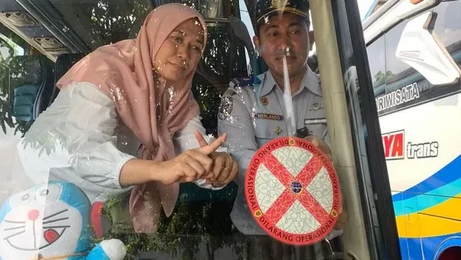 9.000 Bus Lebih Kedapatan Melanggar Saat Mudik, Dilarang Beroperasi!