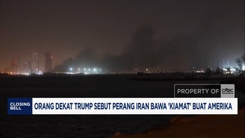 Orang Dekat Trump Sebut Perang Iran Bawa 'Kiamat' Buat Amerika