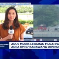 Arus Mudik Mulai Padat, Rest Area KM 57 Karawang Dipenuhi Kendaraan