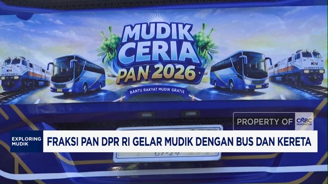 Video: Fraksi PAN DPR RI Gelar Mudik Gratis dengan Bus dan Kereta