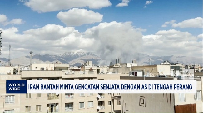 Video: Iran Bantah Minta Gencatan Senjata dengan AS di Tengah Perang