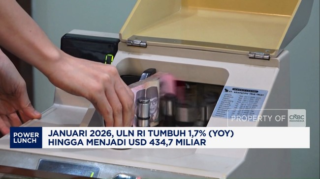 Video: Januari 2026, Utang Luar Negeri RI Naik Jadi USD 434,7 Miliar