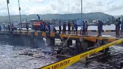 Kapal Angkut 3.000 Tabung Gas Meledak di Pelabuhan Selayar, 1 Orang Tewas