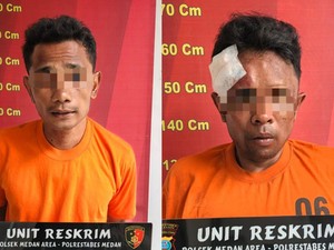 Aksi Berani Emak-emak di Medan Tabrak Penjambret Gelang Emasnya