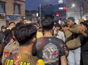 Kelompok Pemuda Geruduk Mako Sabhara Makassar Usai Ditegur Konvoi Geber Motor