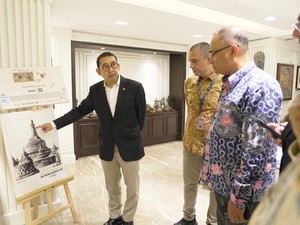 Perkuat Konservasi Prambanan, Menbud Dialog dengan Tim Arkeologi India