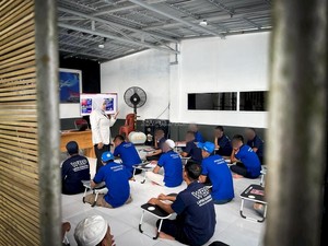 Lapas Narkotika Karang Intan Fasilitasi Napi Pendidikan S1, Begini Suasana Kelasnya