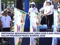Video: Lebih dari 5.000 Peserta Mudik Bareng Pertamina 2026