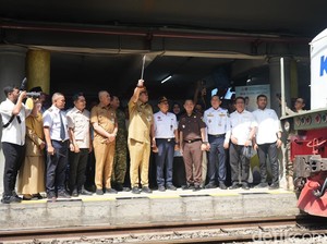 Lepas Mudik Gratis Pakai Kereta Api, Gubsu Harap Kurangi Kepadatan di Jalan