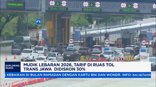 Video: Mudik Lebaran 2026, Tarif di Ruas Tol Trans Jawa Didiskon 30%