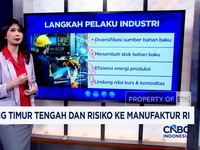Video: Perang Timur Tengah dan Risiko ke Manufaktur Indonesia