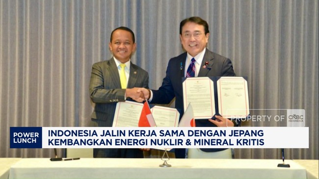 Video: RI-Jepang KerjaSama Kembangkan Energi Nuklir dan Mineral Kritis