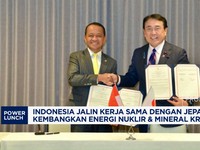 Video: RI-Jepang KerjaSama Kembangkan Energi Nuklir & Mineral Kritis