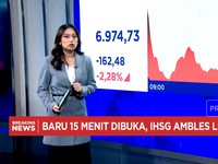 Video: Saham Konglomerat & Blue Chip Jadi Pemberat, IHSG Anjlok
