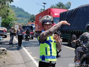 Pemudik Mulai Banjiri Limbangan Garut, Polisi Berlakukan One Way