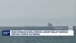 Video:Iran Izinkan Kapal Minyak Lewati Selat Hormuz, Kecuali AS-Israel