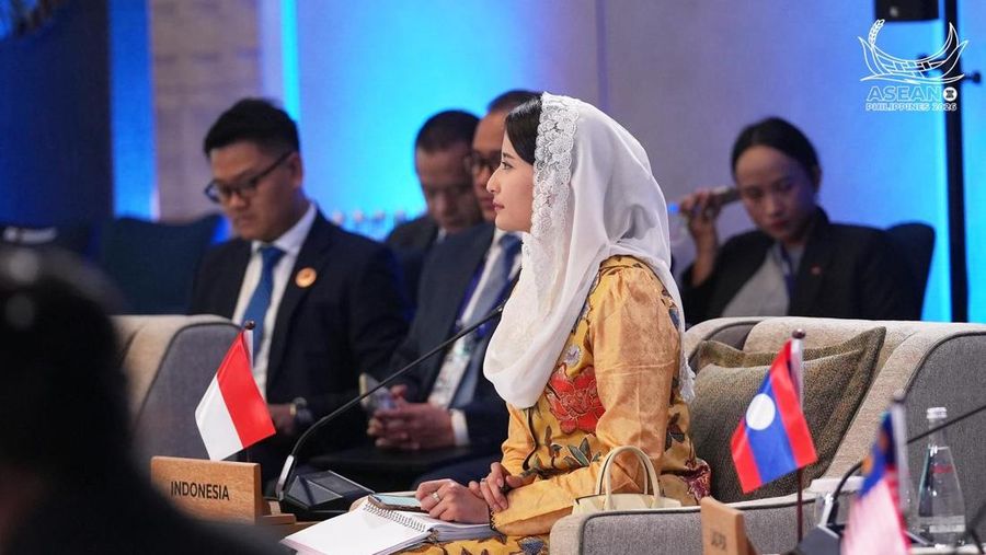 Wakil Menteri Perdagangan RI Dyah Roro Esti menegaskan pentingnya penguatan agenda keberlanjutan (sustainability) dalam kerja sama ekonomi kawasan ASEAN pada rangkaian ASEAN Economic Ministers (AEM) Retreat and Related Meetings yang berlangsung di Manila, Filipina, pada 11&ndash;13 Maret 2026. (Dok. Kemendag)