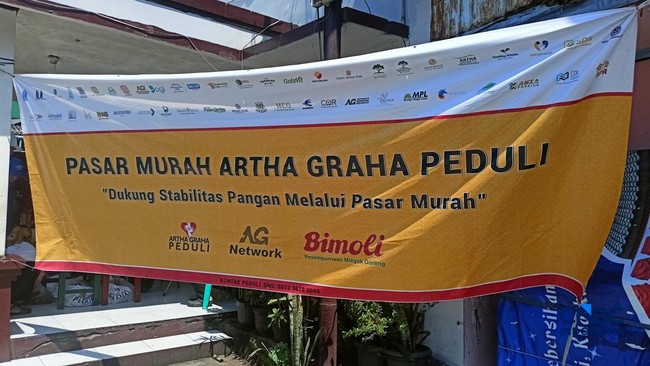 Pasar Murah Artha Graha Peduli Diserbu Warga, Daging Cuma Rp 70.000/Kg