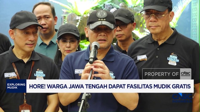 Video: Ahmad Luthfi Lepas Mudik Gratis Moda Kereta Api