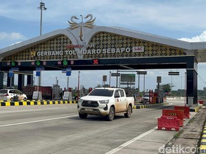 Macet Terurai, Jalintim Jambi-Palembang Dibuka Sistem Buka Tutup
