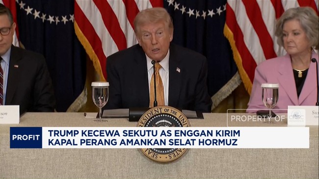 Video: Sekutu AS Tolak Kirim Kapal Perang ke Selat Hormuz