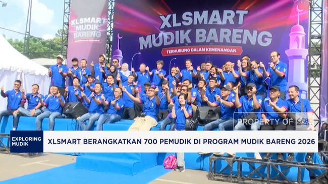 Video: XLSMART Berangkatkan 700 Pemudik di Program Mudik Bareng 2026